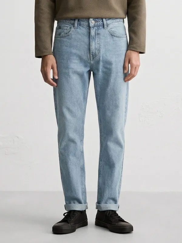 Highlander Men Blue Straight Fit Jeans