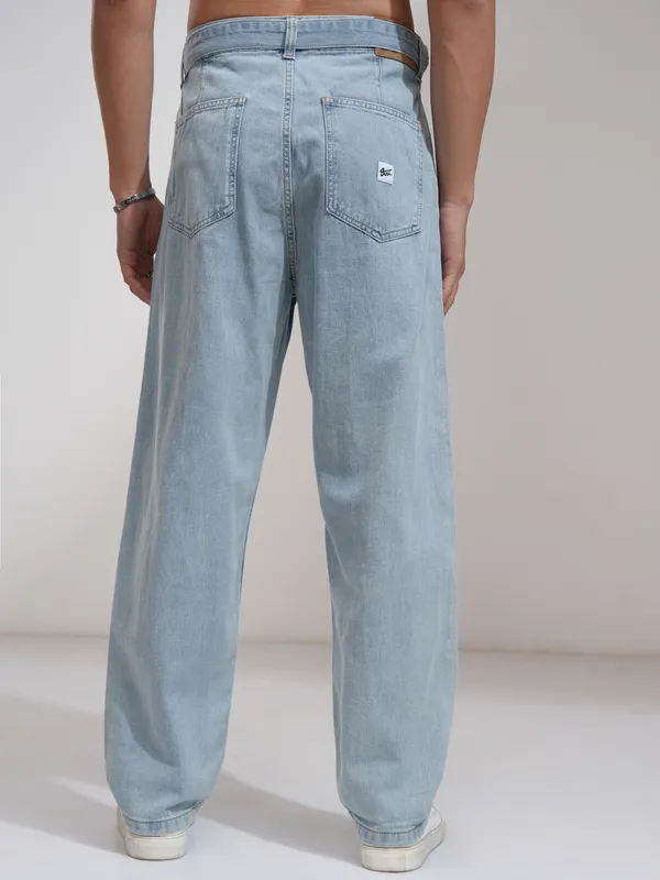 Highlander Men Blue Relaxed Fit Stretchable Jeans