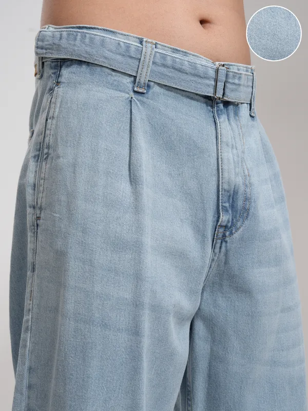 Highlander Men Blue Relaxed Fit Stretchable Jeans