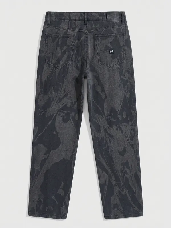 Highlander Men Grey Relaxed Fit Stretchable Jeans