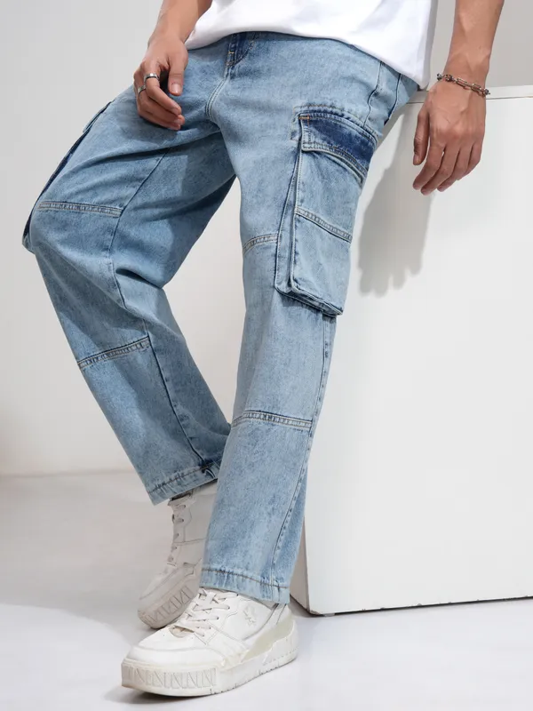 Men Loose Fit Jeans