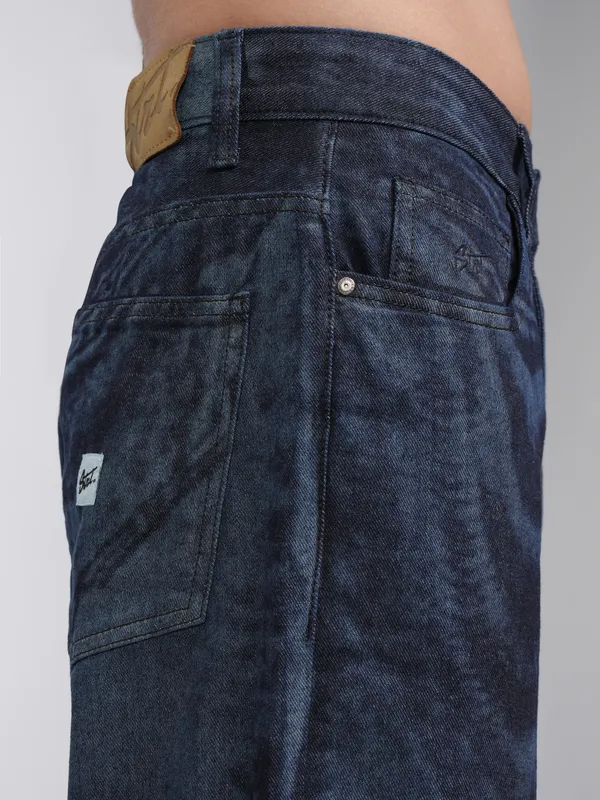 Highlander Men Blue Straight Fit Stretchable Jeans