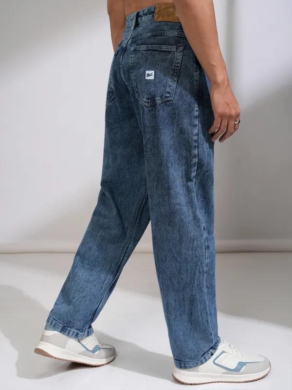 Highlander Men Blue Loose Fit Stretchable Jeans