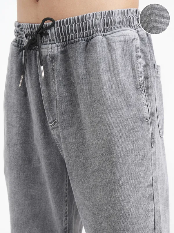 Highlander Men Grey Jogger Jeans