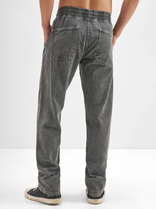 Highlander Men Grey Relaxed Fit Jeans