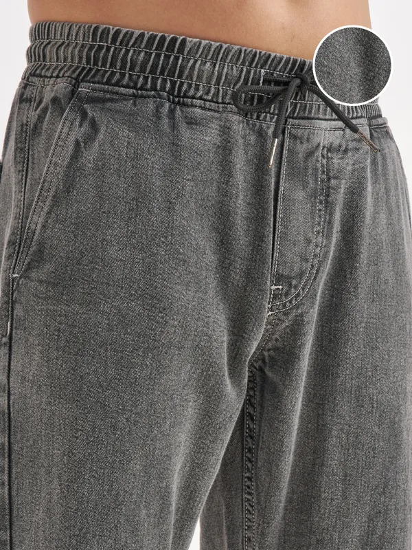 Highlander Men Grey Relaxed Fit Jeans