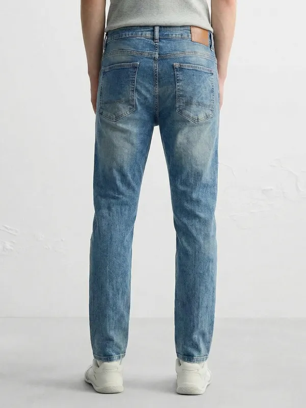 Highlander Men Blue Slim Fit Stretchable Jeans