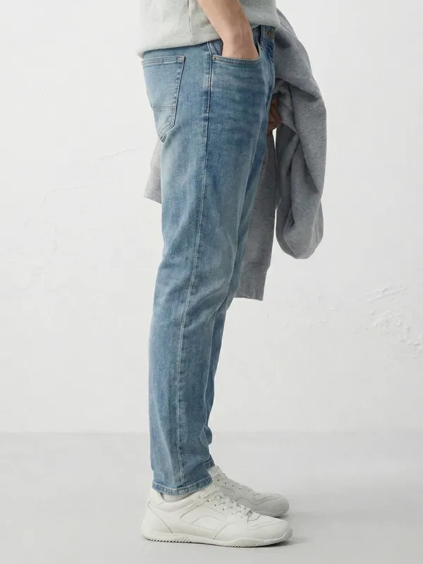 Highlander Men Blue Slim Fit Stretchable Jeans