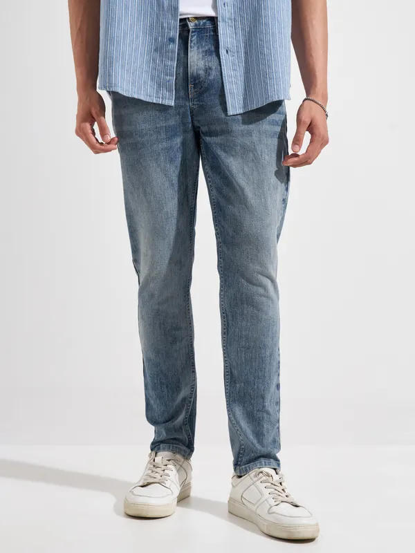 Highlander Men Blue Slim Fit Stretchable Jeans