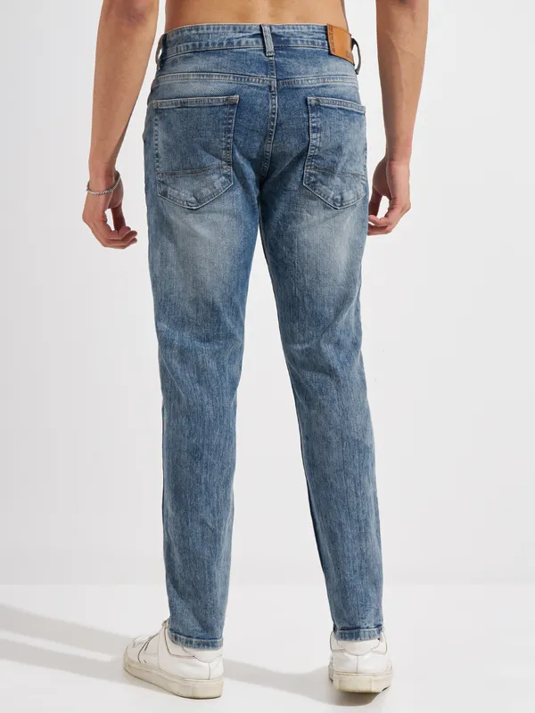 Highlander Men Blue Slim Fit Stretchable Jeans