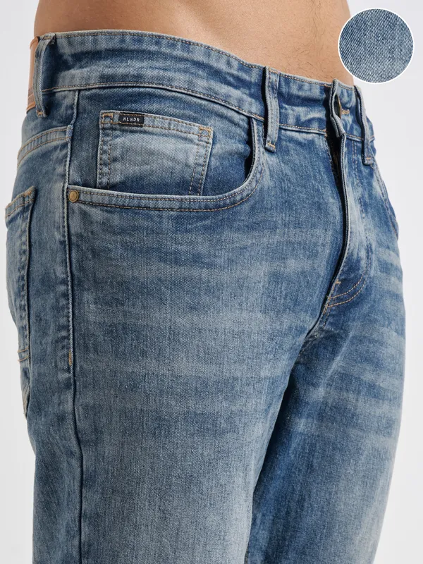Highlander Men Blue Slim Fit Stretchable Jeans