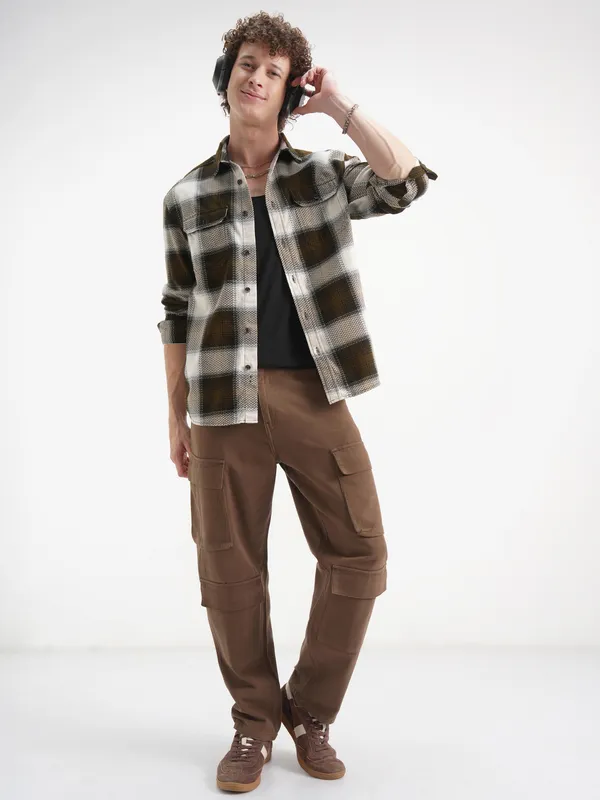 Men Relaxed Fit Casual Shirt