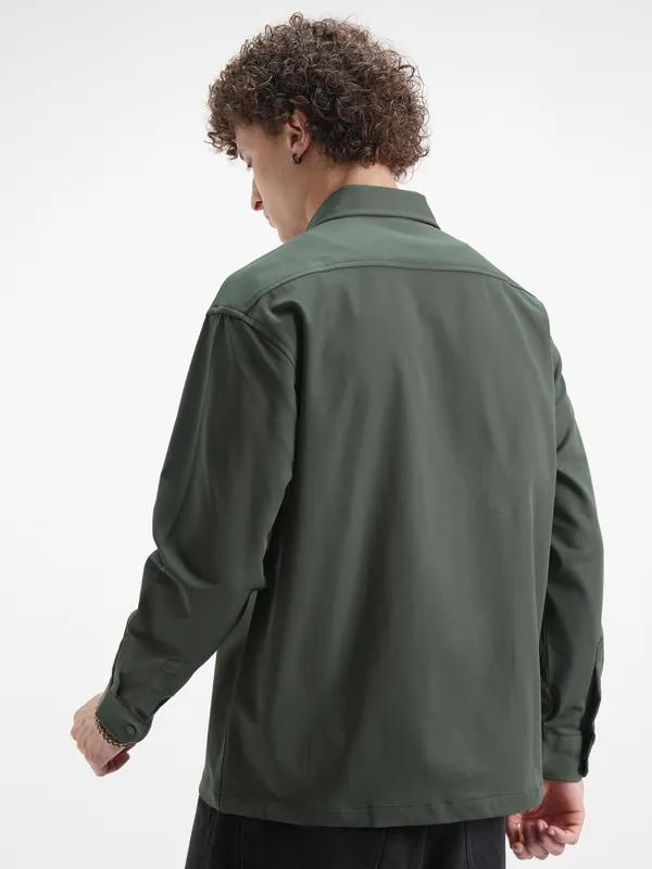 Men Oversized Fit Casual Shirt