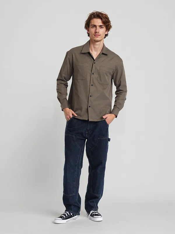 Men Oversized Fit Casual Shirt