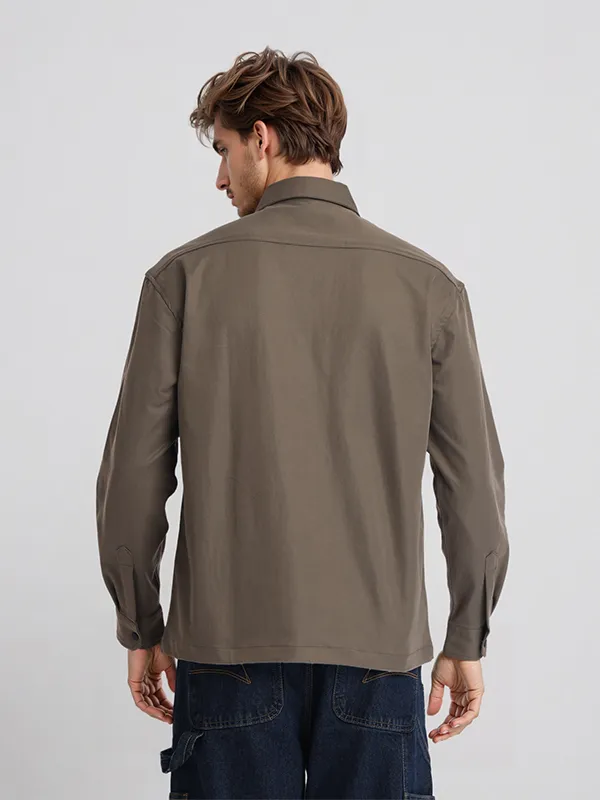 Men Oversized Fit Casual Shirt