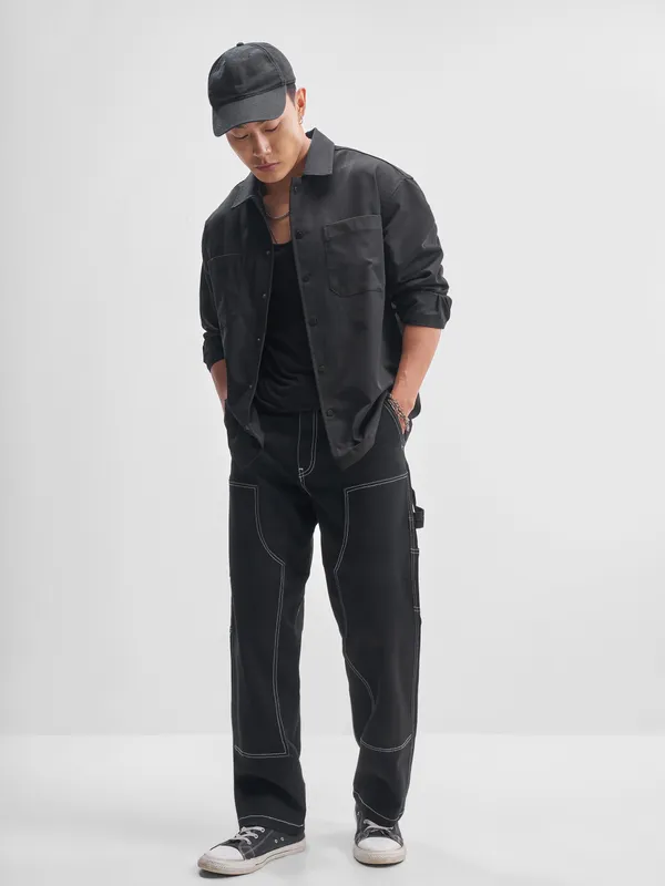 Men Oversized Fit Casual Shirt