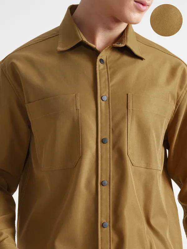 Men Oversized Fit Casual Shirt
