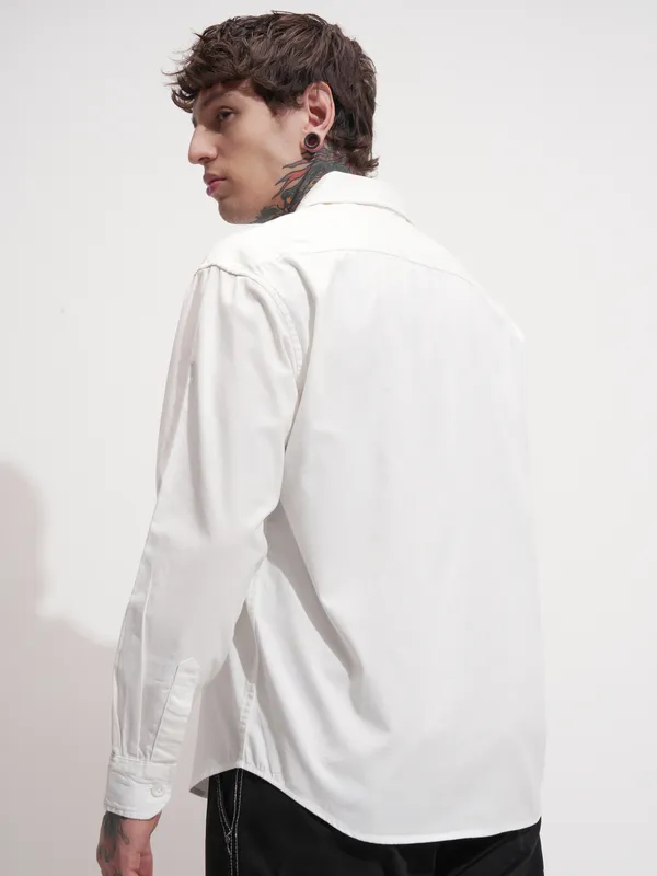 Men Oversized Fit Casual Shirt