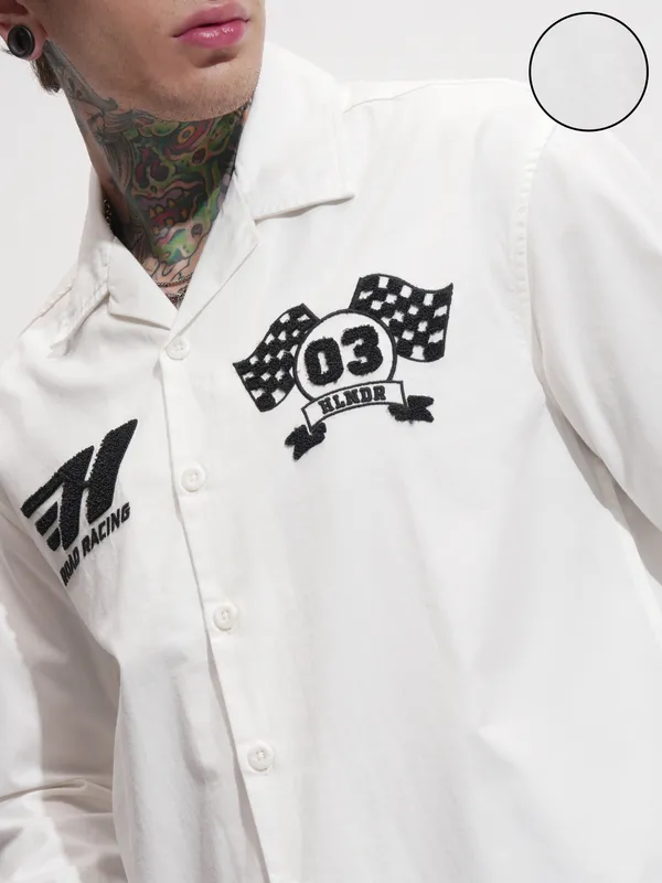 Men Oversized Fit Casual Shirt