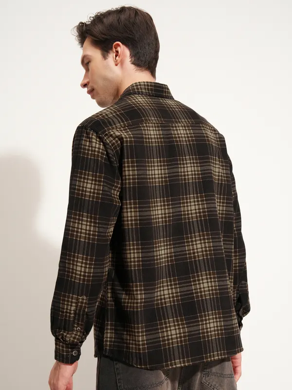 Men Oversized Fit Casual Shirt