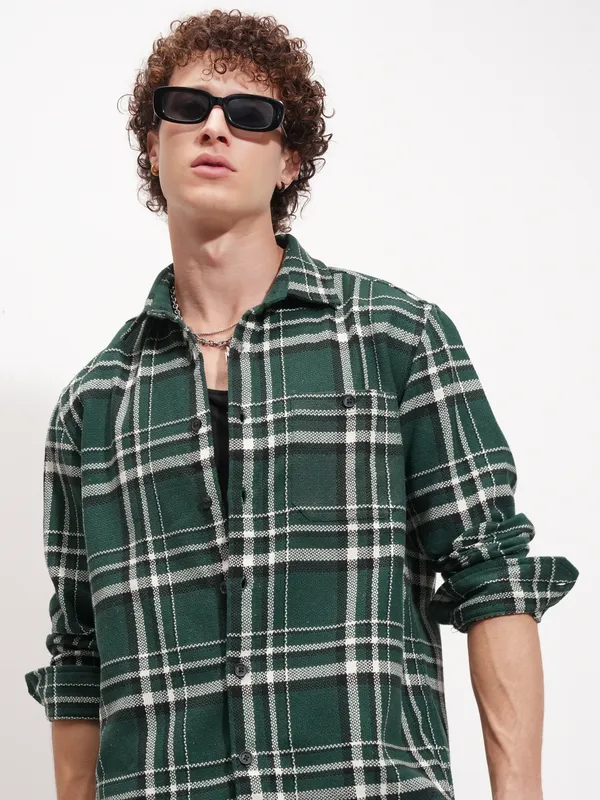 Men Relaxed Fit Casual Shirt