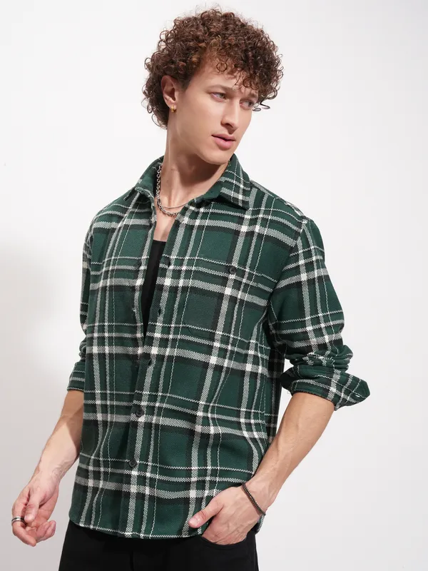 Men Relaxed Fit Casual Shirt