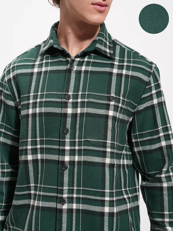 Men Relaxed Fit Casual Shirt