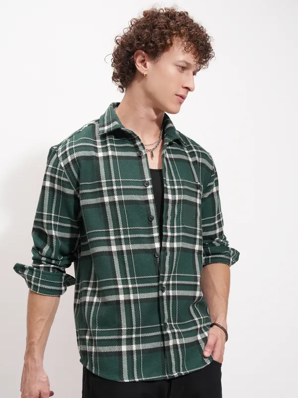 Men Relaxed Fit Casual Shirt