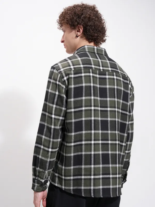 Men Relaxed Fit Casual Shirt