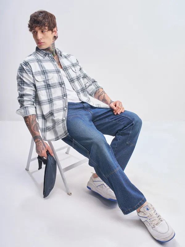 Men Relaxed Fit Casual Shirt