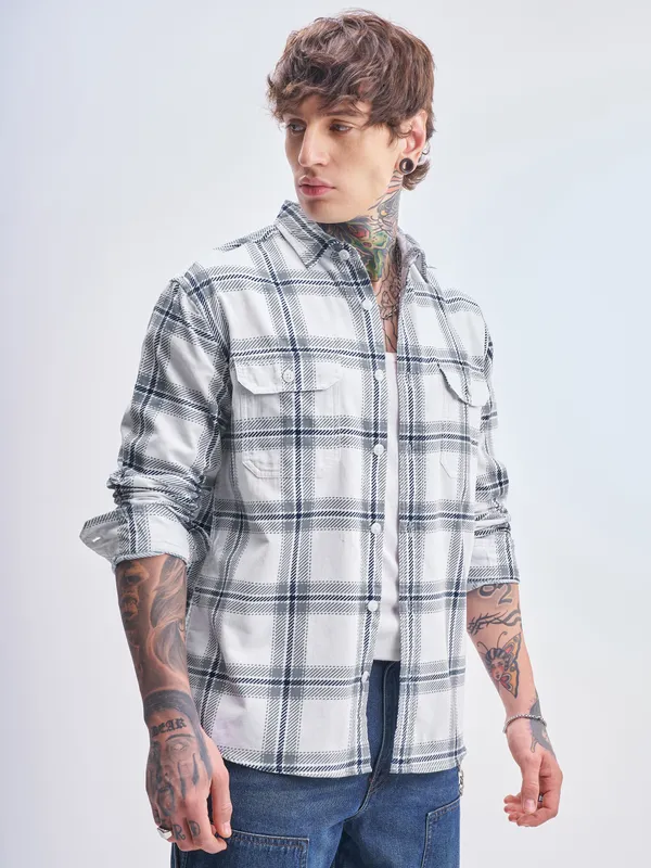 Men Relaxed Fit Casual Shirt