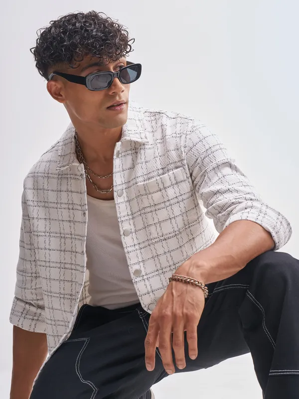 Men Relaxed Fit Casual Shirt