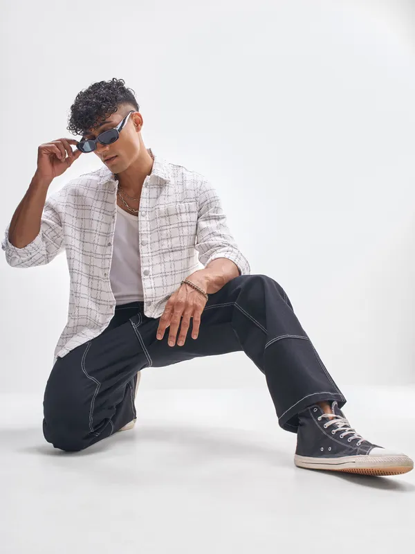 Men Relaxed Fit Casual Shirt