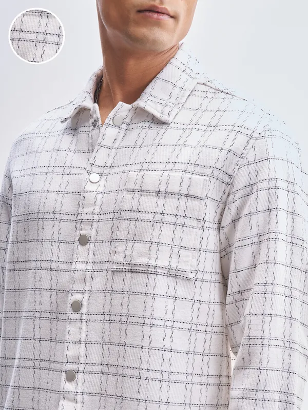 Men Relaxed Fit Casual Shirt