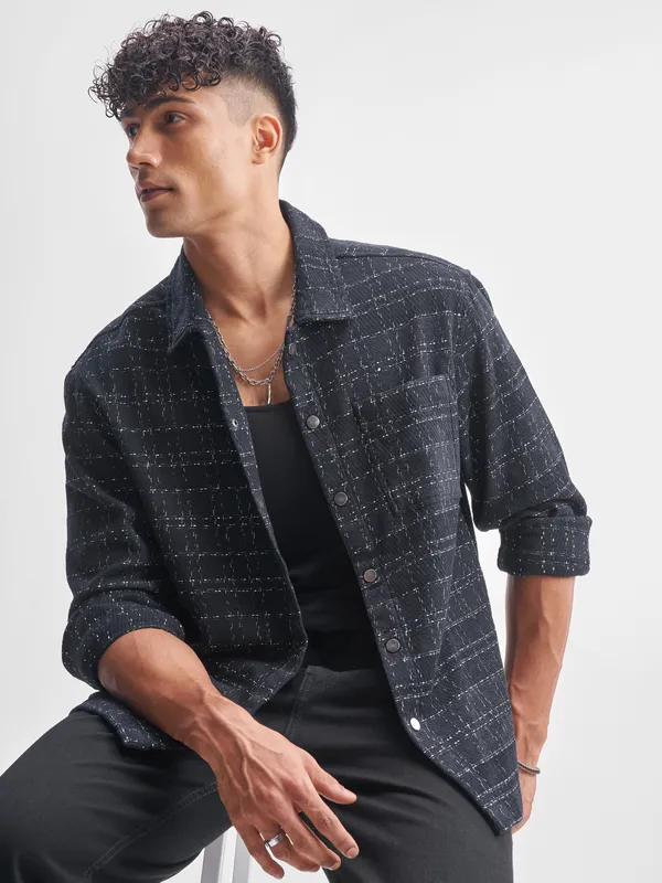 Men Relaxed Fit Casual Shirt