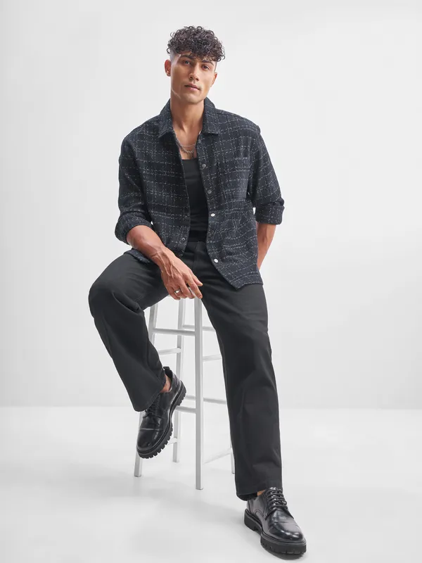 Men Relaxed Fit Casual Shirt