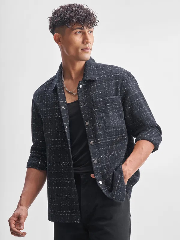 Men Relaxed Fit Casual Shirt