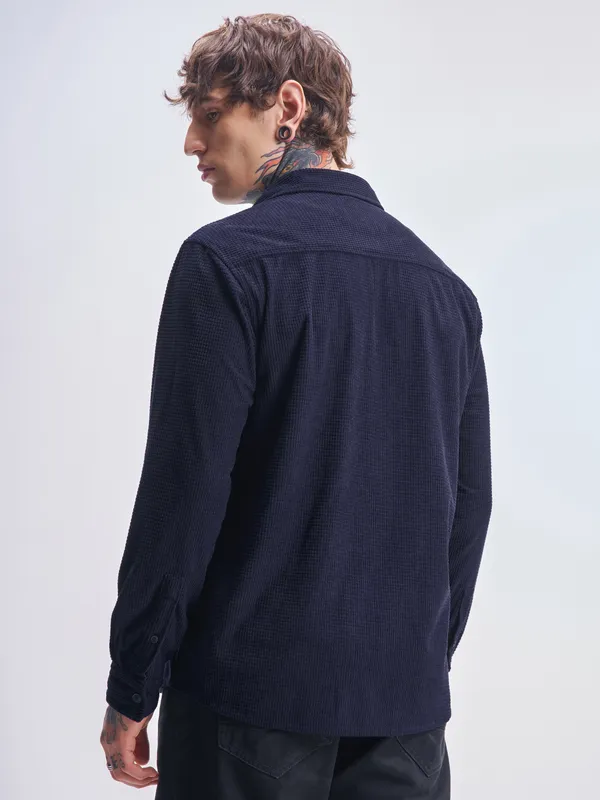 Men Oversized Fit Casual Shirt