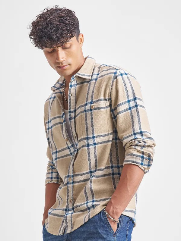 Men Relaxed Fit Casual Shirt
