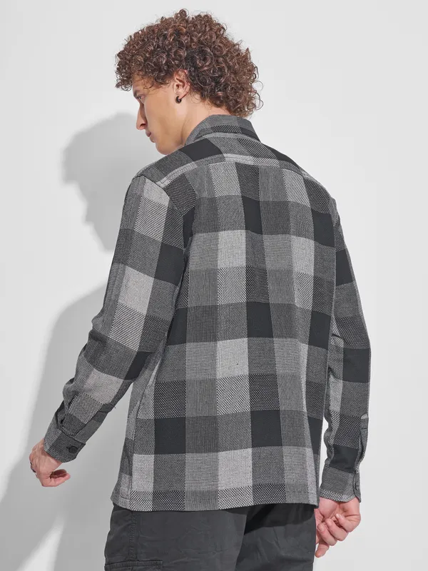 Men Oversized Fit Casual Shirt
