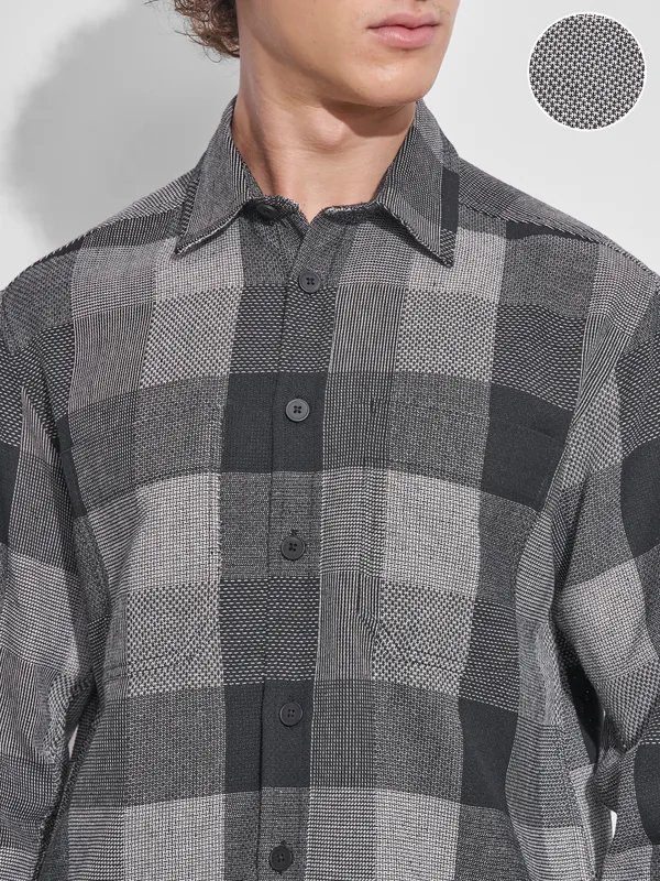 Men Oversized Fit Casual Shirt