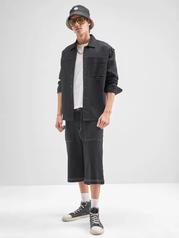 Men Oversized Fit Casual Shirt