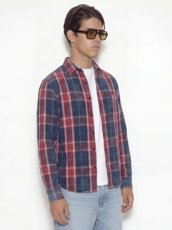 Men Oversized Fit Casual Shirt