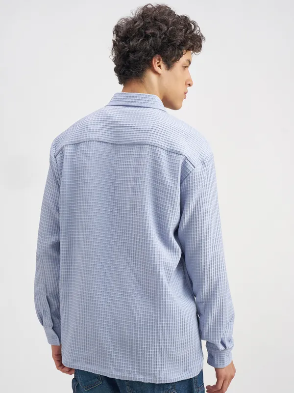 Men Oversized Fit Casual Shirt
