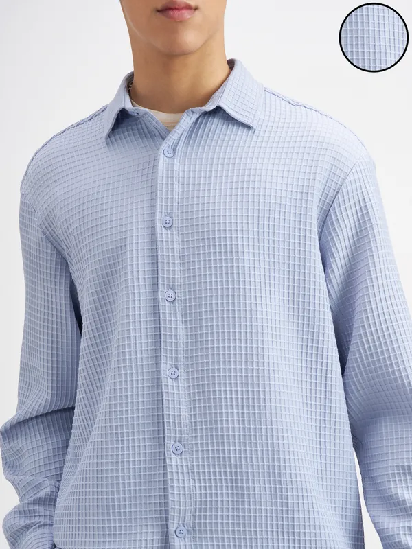 Men Oversized Fit Casual Shirt