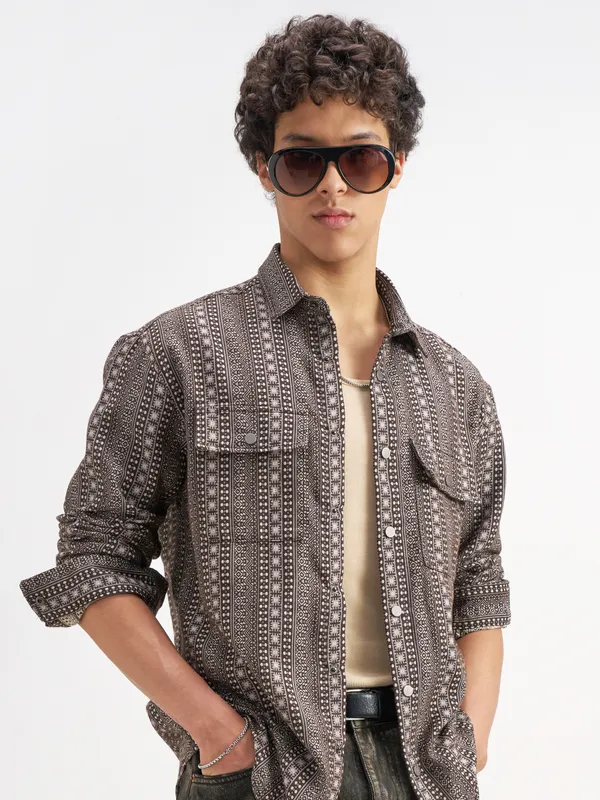 Men Relaxed Fit Casual Shirt