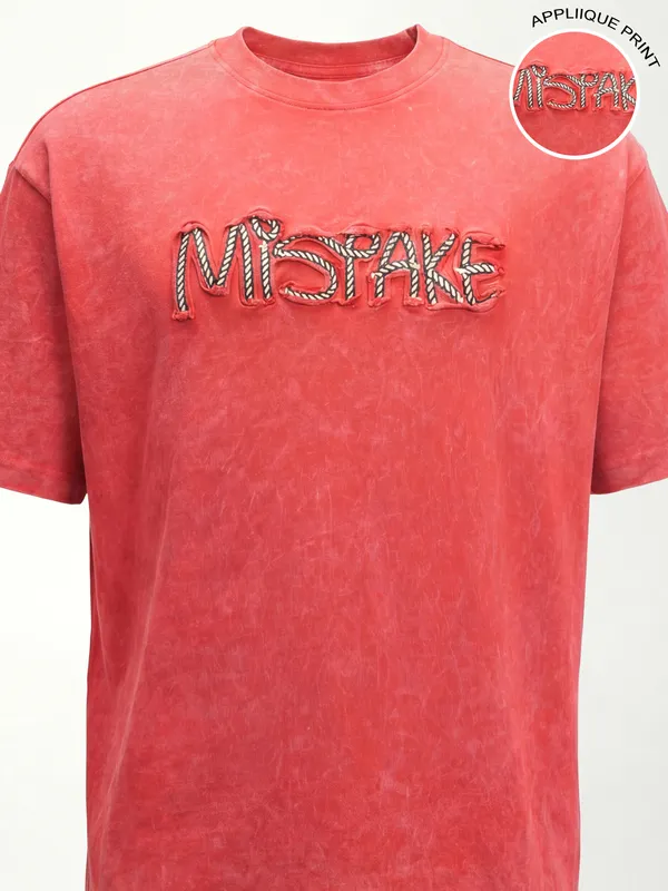 Highlander Applique Round Neck T-Shirt