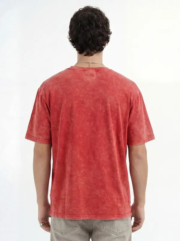 Highlander Applique Round Neck T-Shirt