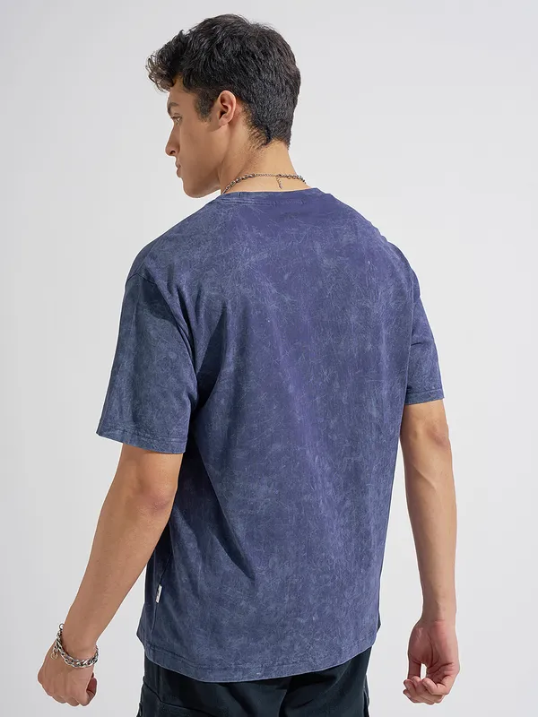 Highlander Applique Round Neck T-Shirt