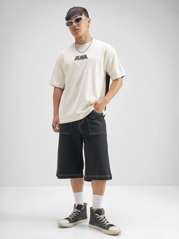 Men Printed Round Neck T-Shirt